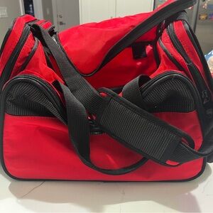TLR30 Small Red and Black Duffel Bag